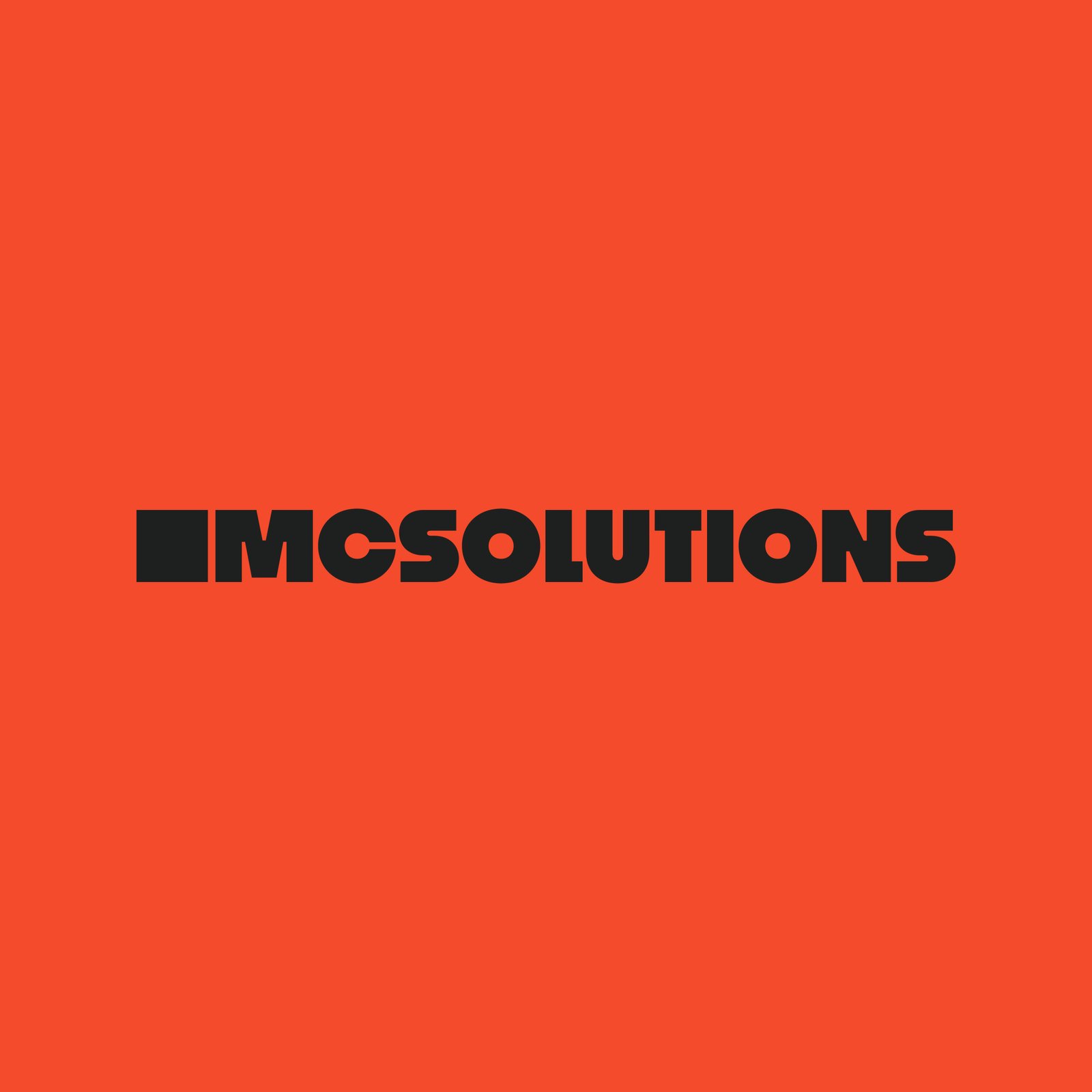 Logo MC Solutions esteso RGB inverso - logo design utensili diamantati
